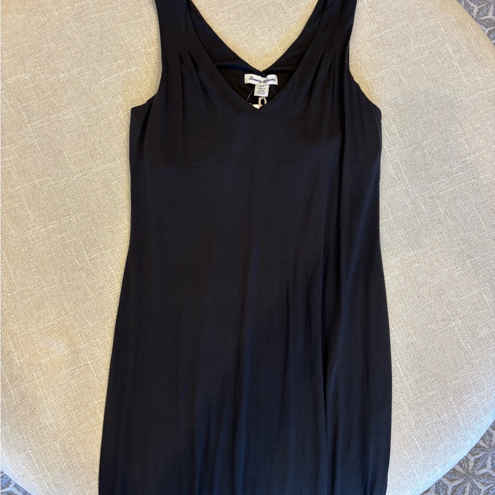 Tommy Bahama Black Tambour Sleeveless Maxi Dress | NWT | size S - Picture 8 of 9